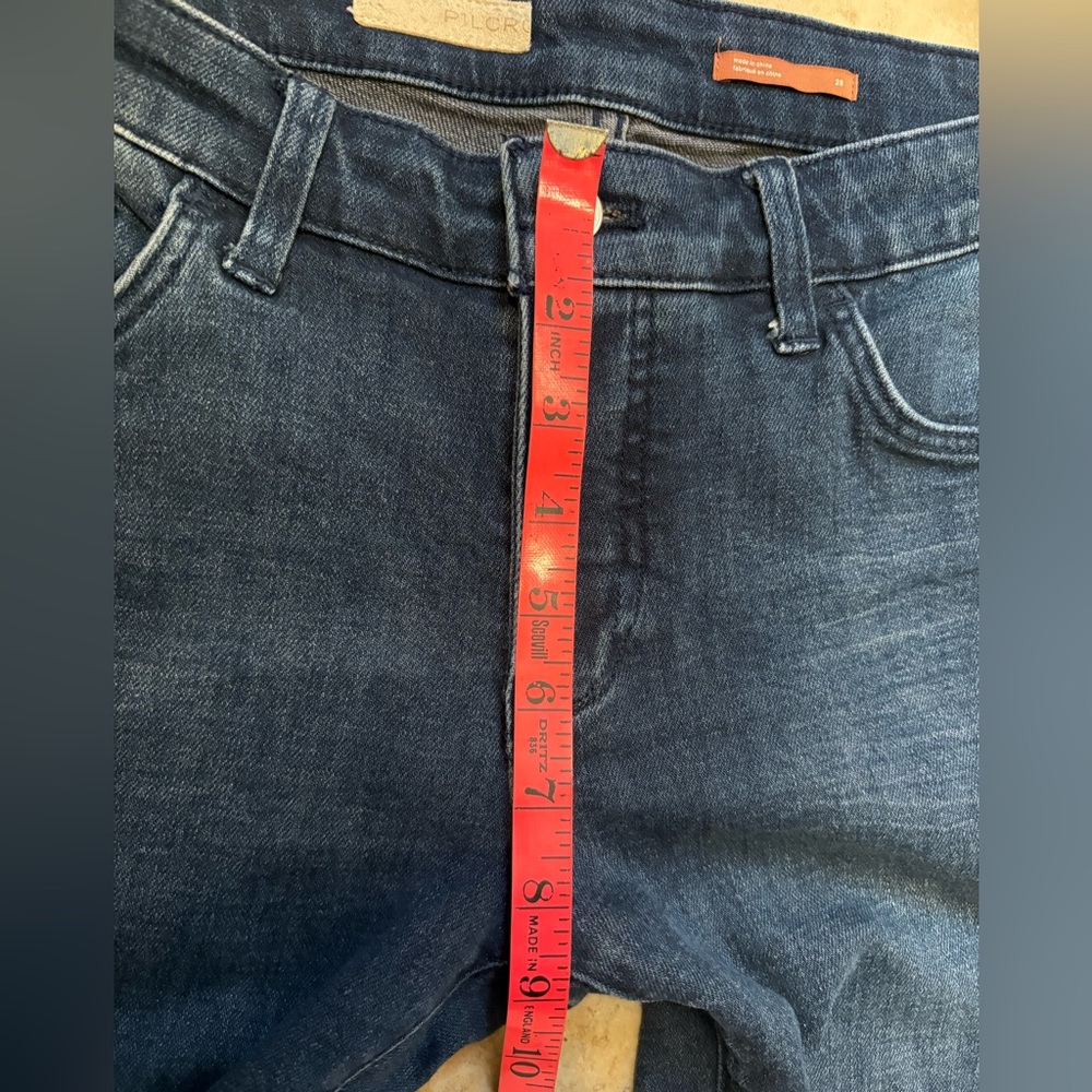 Pilcro Mid-Rise Flare Jeans Women’s 28 - Picture 12 of 14